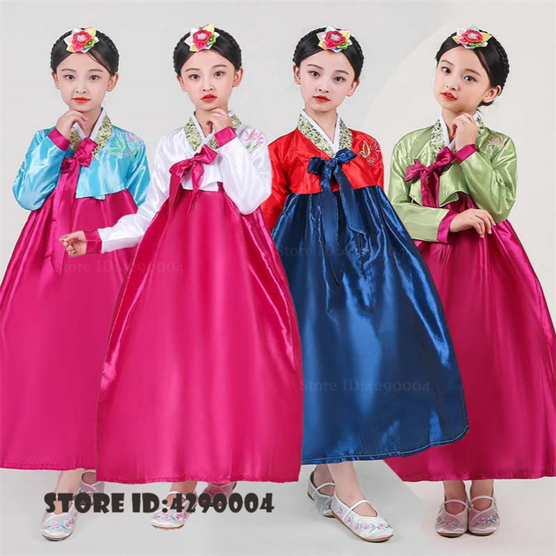 Traditional Kids Hanbok Dress  - Korean Girl Lifestyle recension och pris