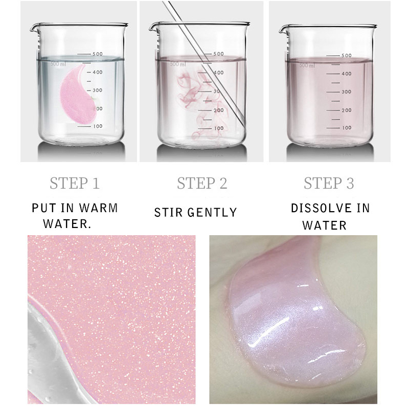 10Pcs=5Pairs Nonapeptide Sakur - Sheet Mask Collagen recension och pris