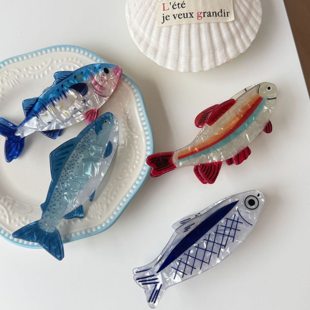 Hairpin Ocean Animal Hair Claw - Korean Girl Lifestyle recension och pris