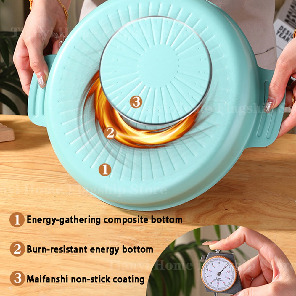 Grill Pan Round Non-Stick Barb - Korean Bbq Grill recension och pris
