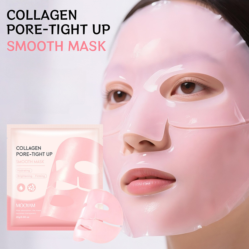 Pink Collagen Mask Deep Cleans - Sheet Mask Collagen recension och pris