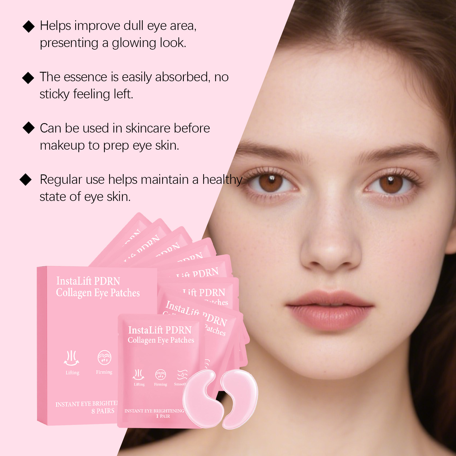 Instalift PDRN Collagen Eye Pa - Sheet Mask Collagen recension och pris